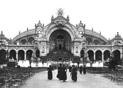 Het Paleis van Elektriciteit op de Wereldtentoonstelling van 1900, 1900 door French Photographer